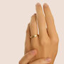 Fede Classica Diamantata 3 mm Oro Giallo