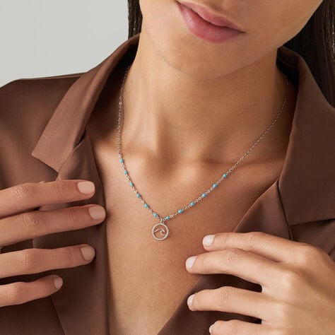 Collana Silver Collection Argento Rodiato Pietra sintetica - Collane Donna | Stroili