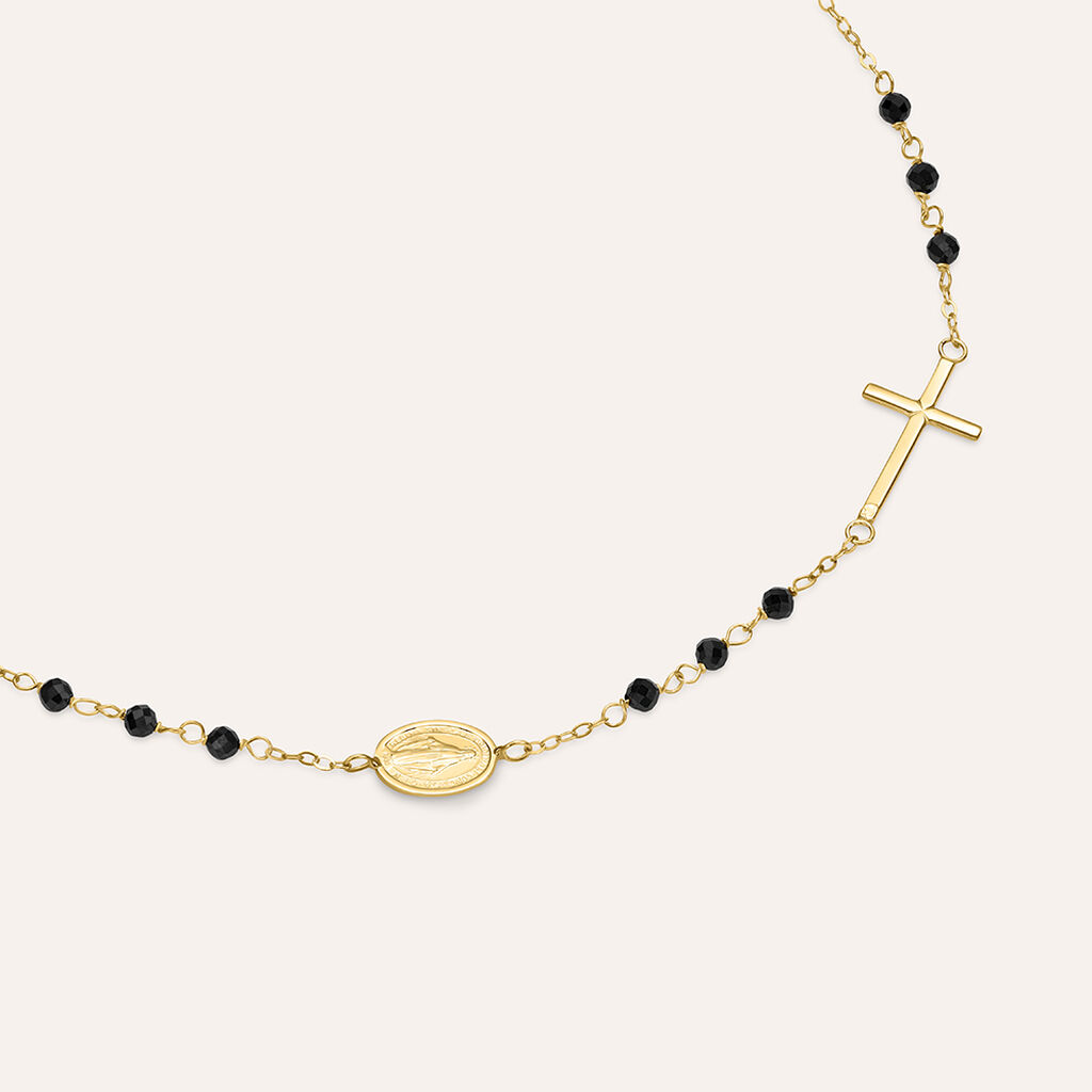 Bracciale Rosario Holy Oro Giallo Spinello - Bracciali con Rosario Donna | Stroili