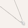 Collana Claire Oro Bianco Cubic Zirconia