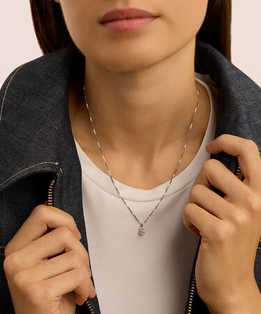 Pendente Love Beats Argento Rodiato Cubic Zirconia