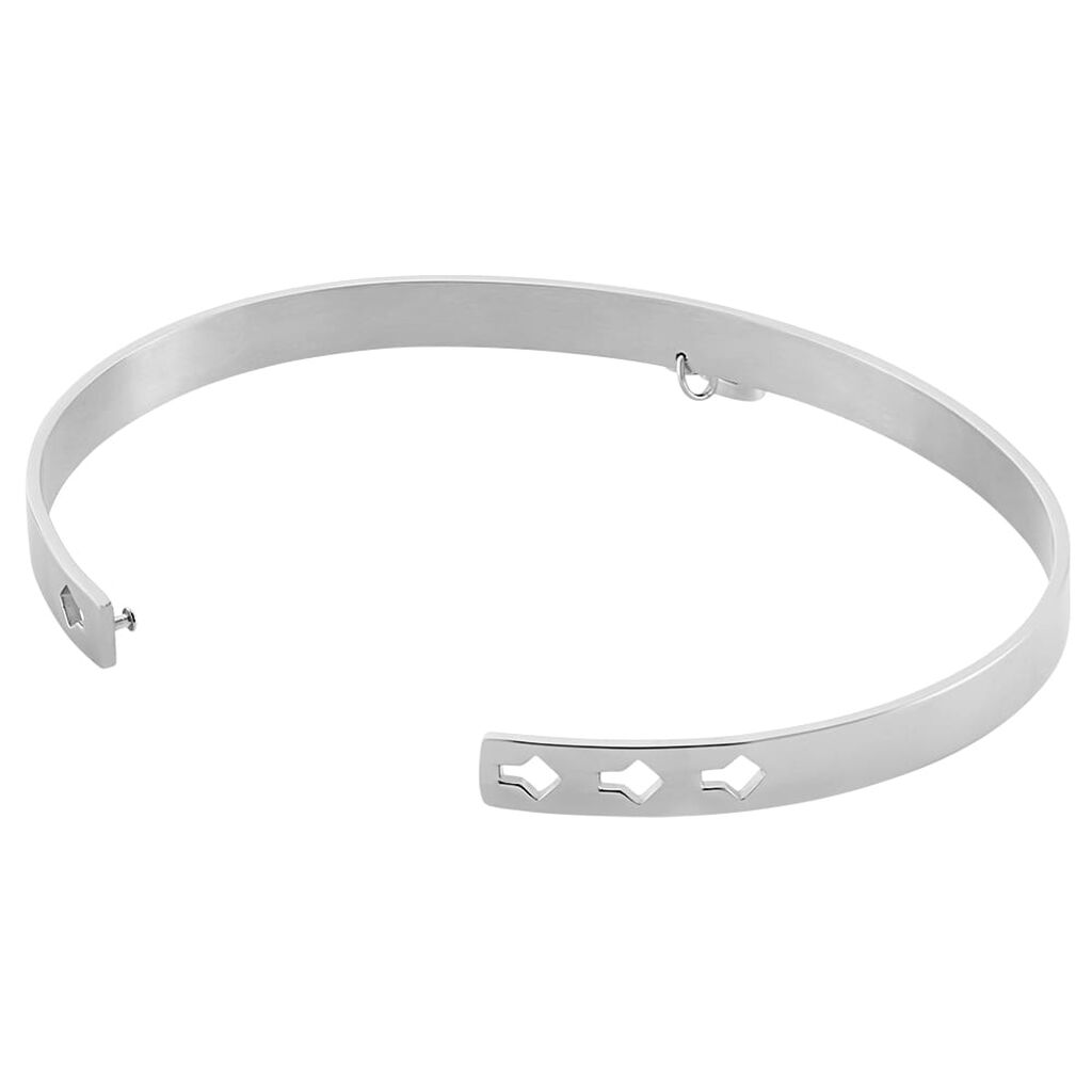 Bangle Mickey Mouse & Friends Acciaio Cristallo - Bracciali Rigidi Donna | Stroili