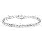 Bracciale Tennis Silver Elegance Argento Rodiato Cubic Zirconia