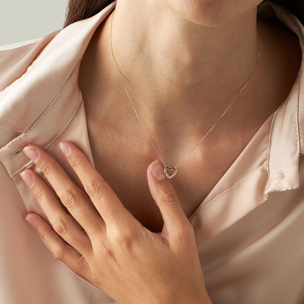 Collana Sophia Oro Giallo Diamante