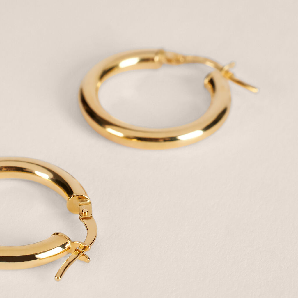 Orecchini A Cerchio Toujours Oro Giallo - Orecchini a Cerchio Donna | Stroili