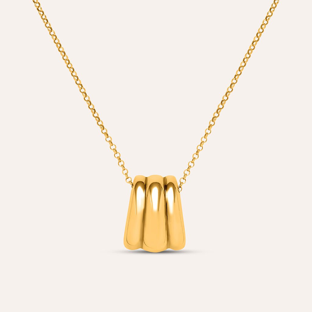 Collana Silver Collection Argento Dorato - Gioielli Donna | Stroili
