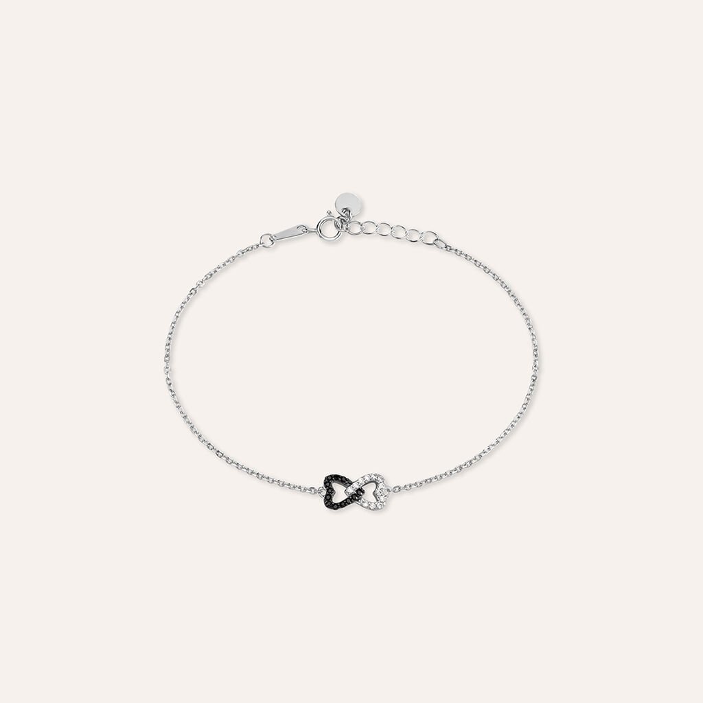 Bracciale Silver Shine Argento Rodiato Cubic Zirconia