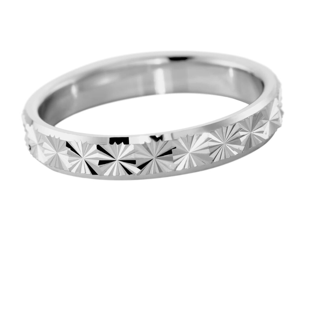 Anello Fedina Silver Collection Argento Rodiato - Anelli con Incisione Unisex | Stroili