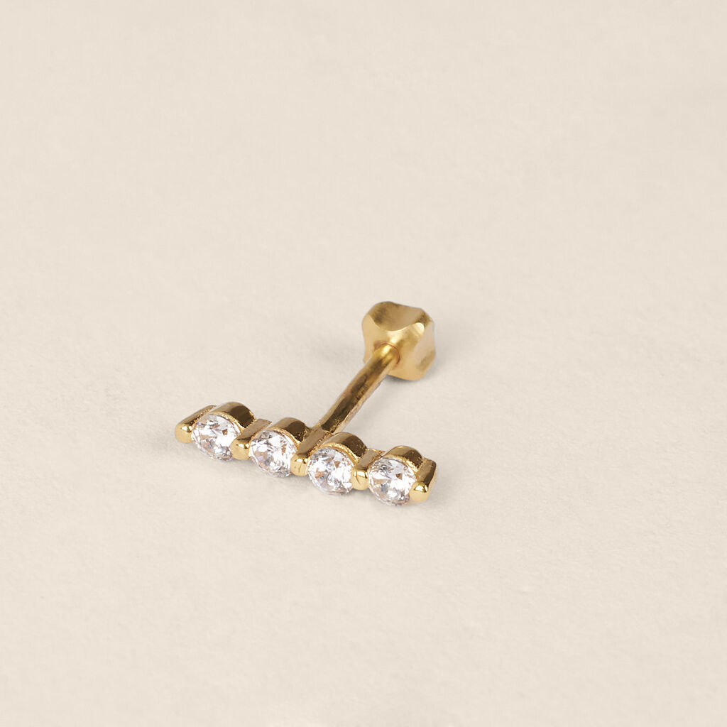 Piercing Orecchio Bon Ton Oro Giallo Cubic Zirconia - Piercing Orecchio Donna | Stroili