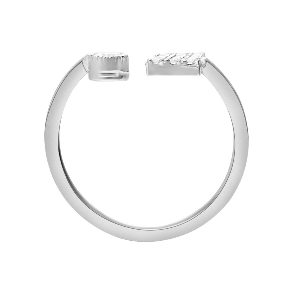 Anello Fantasia Silver Moments Argento Rodiato Cubic Zirconia - Anelli con Pietre Donna | Stroili