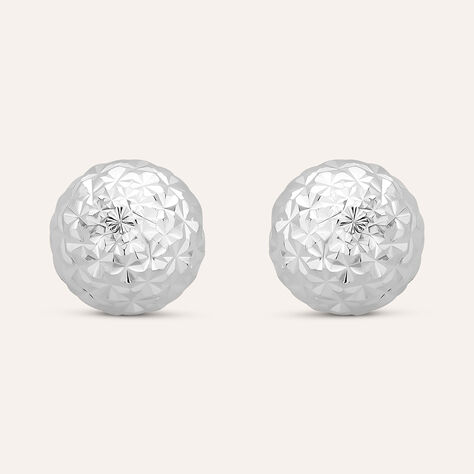 Orecchini Lobo Isabelle Oro Bianco - Orecchini a Lobo Donna | Stroili