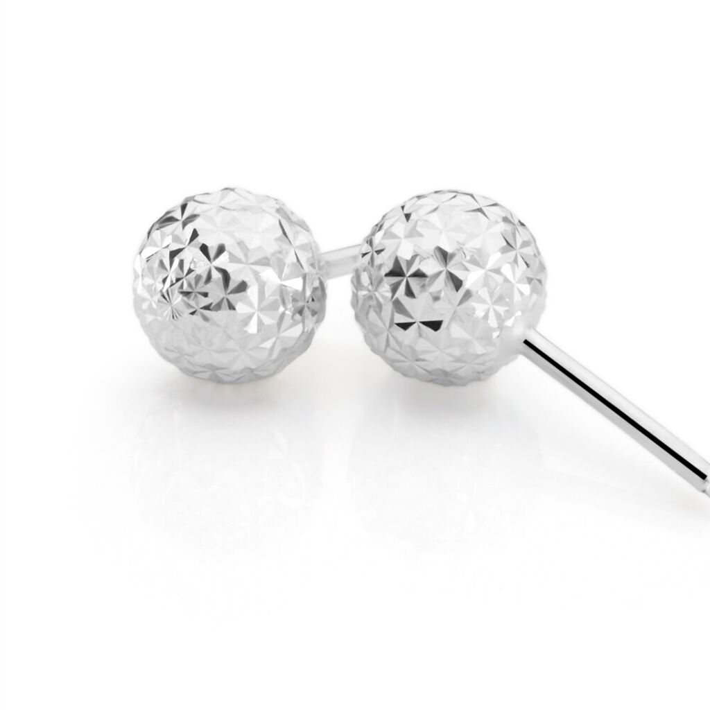 Orecchini Lobo Golden Lover Oro Bianco - Orecchini a Lobo Donna | Stroili