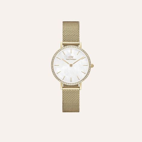 Orologio Al Quarzo Daniel Wellington Petite Lumine Bezel Evergold Dw00100662 - Orologi solo Tempo Donna | Stroili