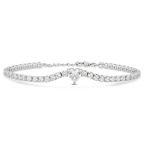 Bracciale Tennis Silver Elegance Argento Rodiato Cubic Zirconia - Bracciali Tennis Donna | Stroili