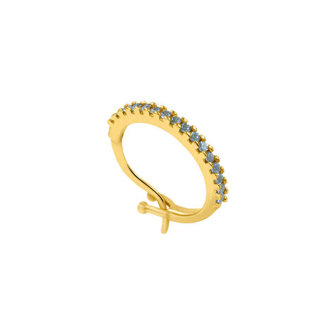 Mono Orecchino A Cerchio Claire Oro Giallo Cubic Zirconia - Mono Orecchino Donna | Stroili