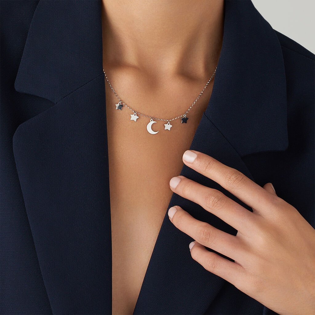 Collana Silver Collection Argento Rodiato - Collane Donna | Stroili