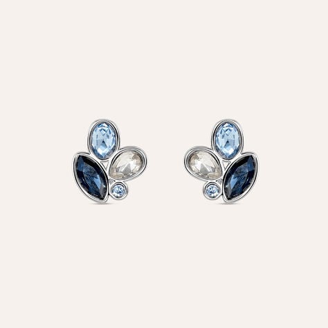 Orecchini Lobo Violet Ottone Cristallo - Orecchini a Lobo Donna | Stroili
