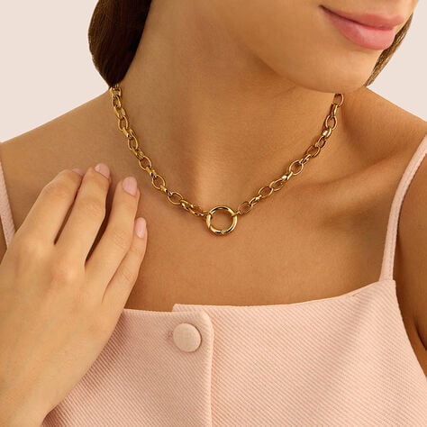 Catenina Radiance Acciaio Dorato - Catenina Donna | Stroili