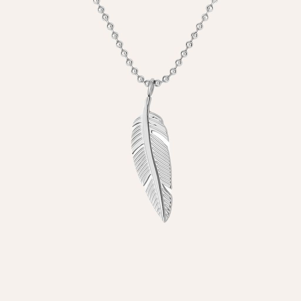 Collana Man Code Acciaio