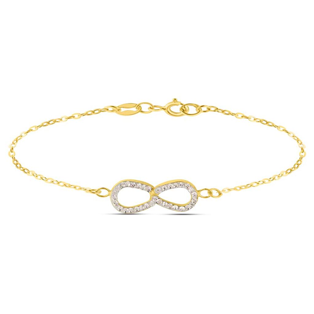 Bracciale Crystal Gold Oro Giallo Cristallo - Bracciali Love Donna | Stroili