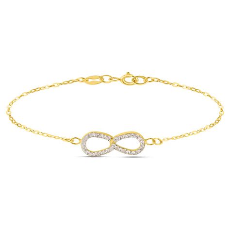 Bracciale Crystal Gold Oro Giallo Cristallo - Bracciali Love Donna | Stroili
