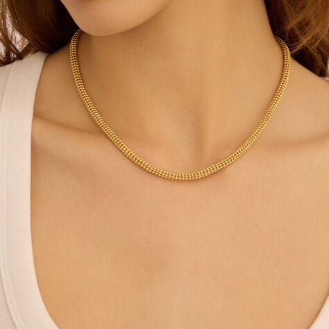 Catena Silver Collection Argento Dorato - Collane Catena Donna | Stroili