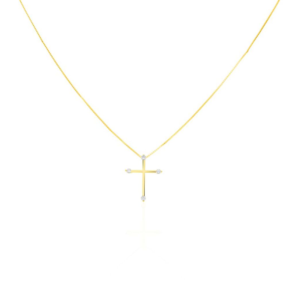 Pendente Holy Oro Giallo Cubic Zirconia - Ciondoli Donna | Stroili