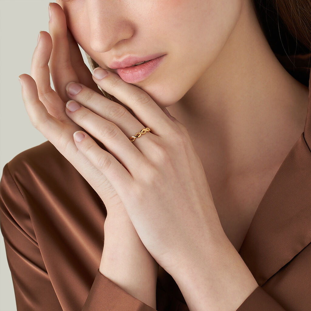 Anello Fantasia Beverly Oro Giallo - Anelli Moderni Donna | Stroili