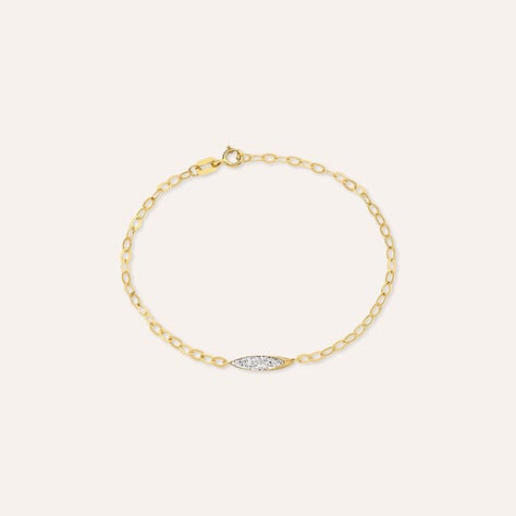 Bracciale Christelle Oro Giallo Cristallo - Bracciali Donna | Stroili