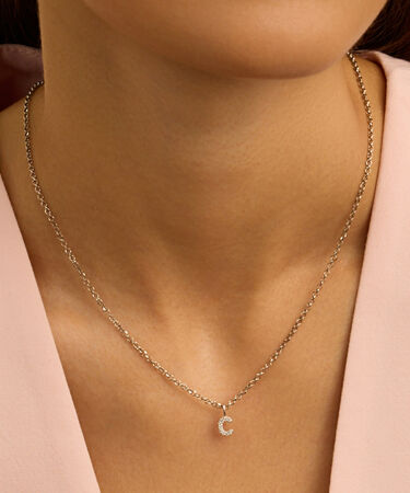 Pendente Love Beats Argento Rodiato Cubic Zirconia