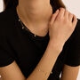 Bracciale Radiance Acciaio Dorato Cristallo