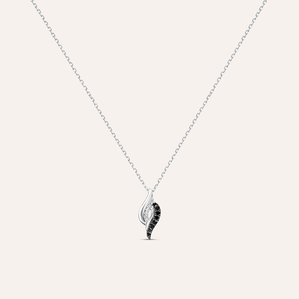 Collana Sophia Oro Bianco Diamante - Collane Donna | Stroili