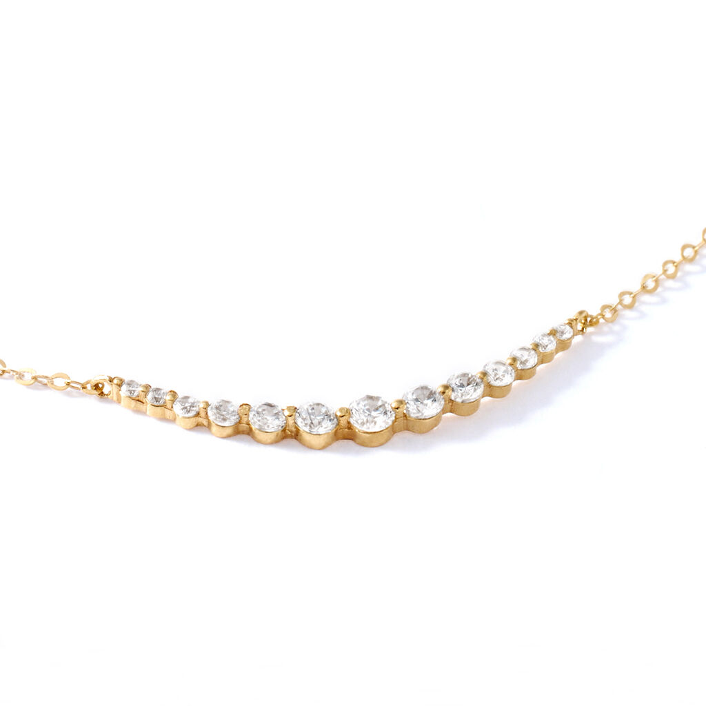 Collana Claire Oro Giallo Cubic Zirconia - Collane Donna | Stroili