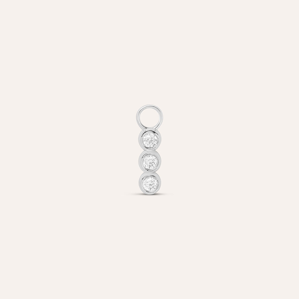Charm Trilogy Silver Moments Argento Rodiato Cubic Zirconia