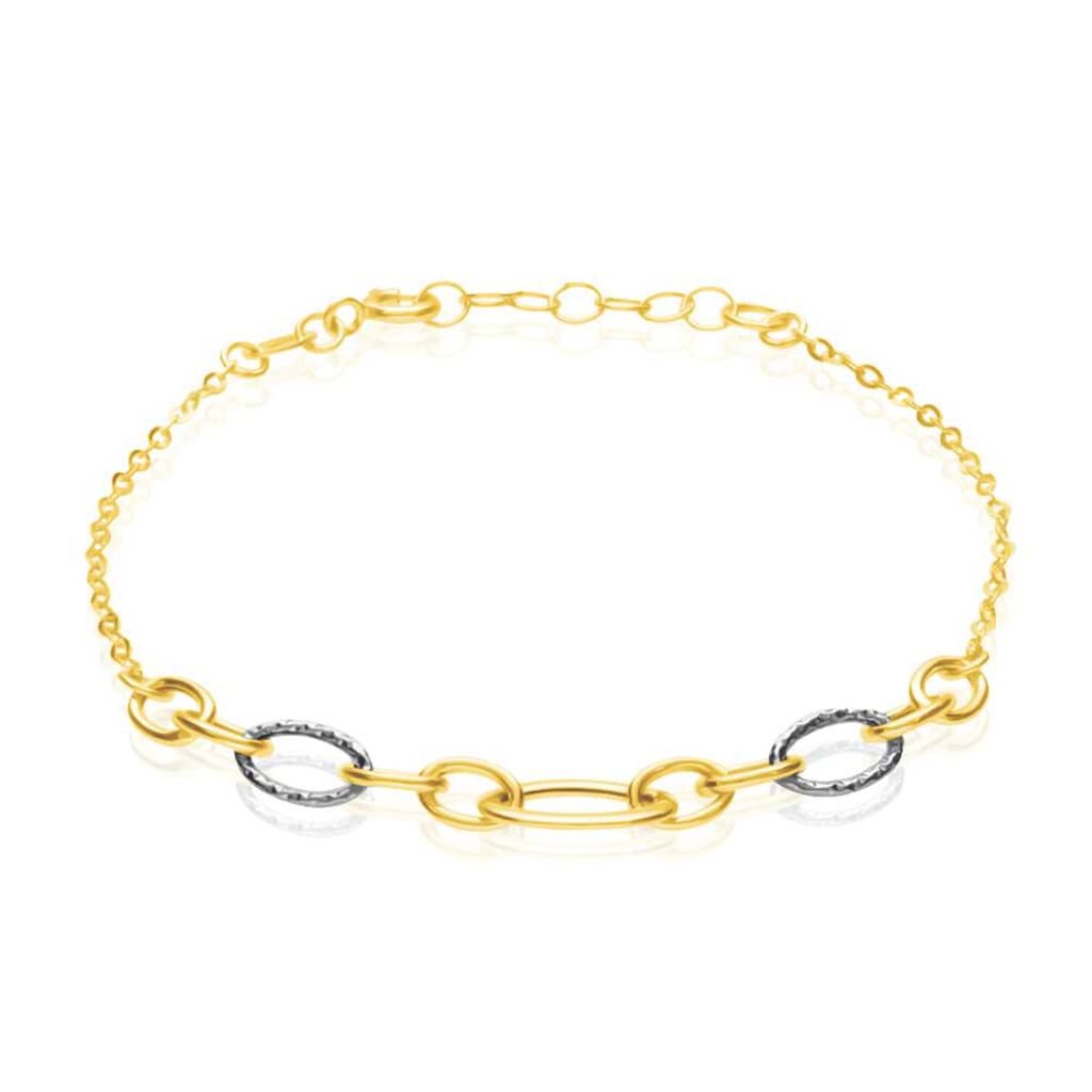 Bracciale Catena Beverly Oro Bicolore