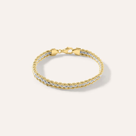 Bracciale Catena Colette Oro Bicolore - Bracciali Donna | Stroili