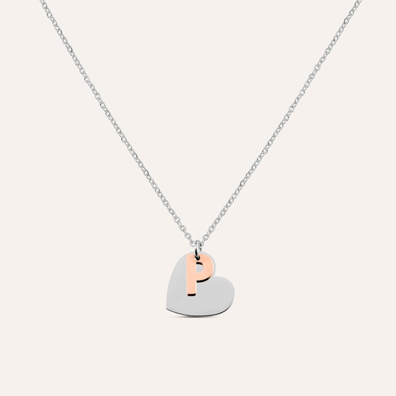 Collana Sunrise Acciaio Bicolore Bianco / Rosa - Collane Donna | Stroili