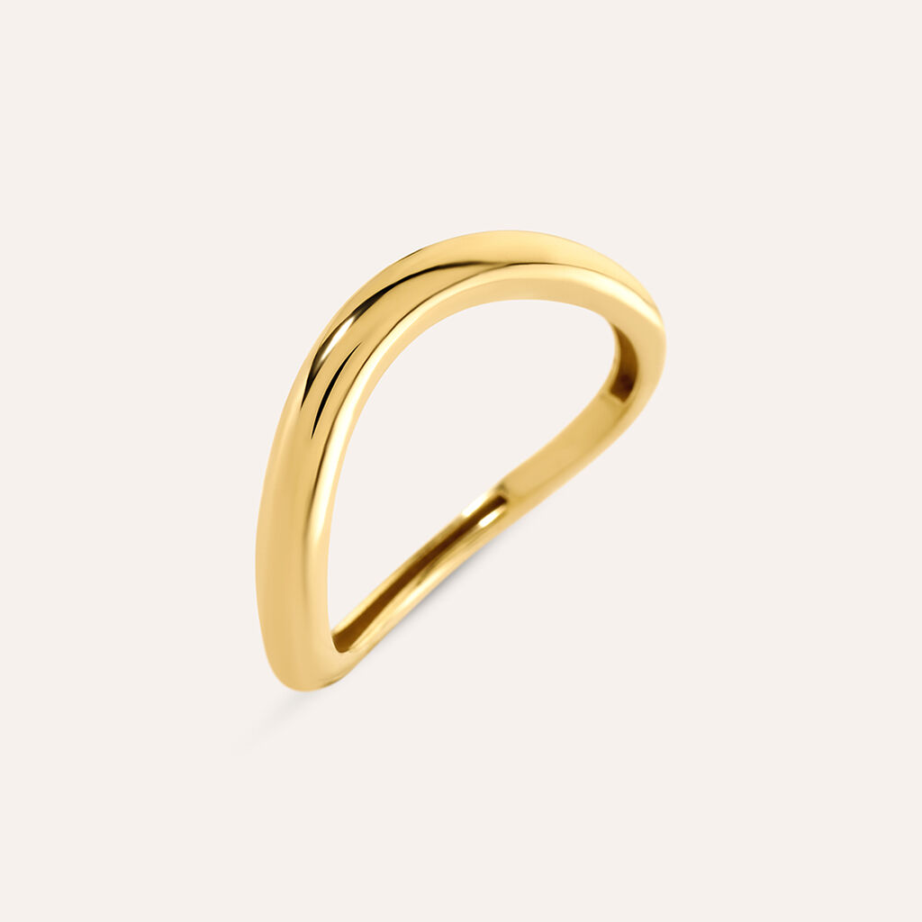 Anello Fantasia Desideria Argento Nobile Dorato