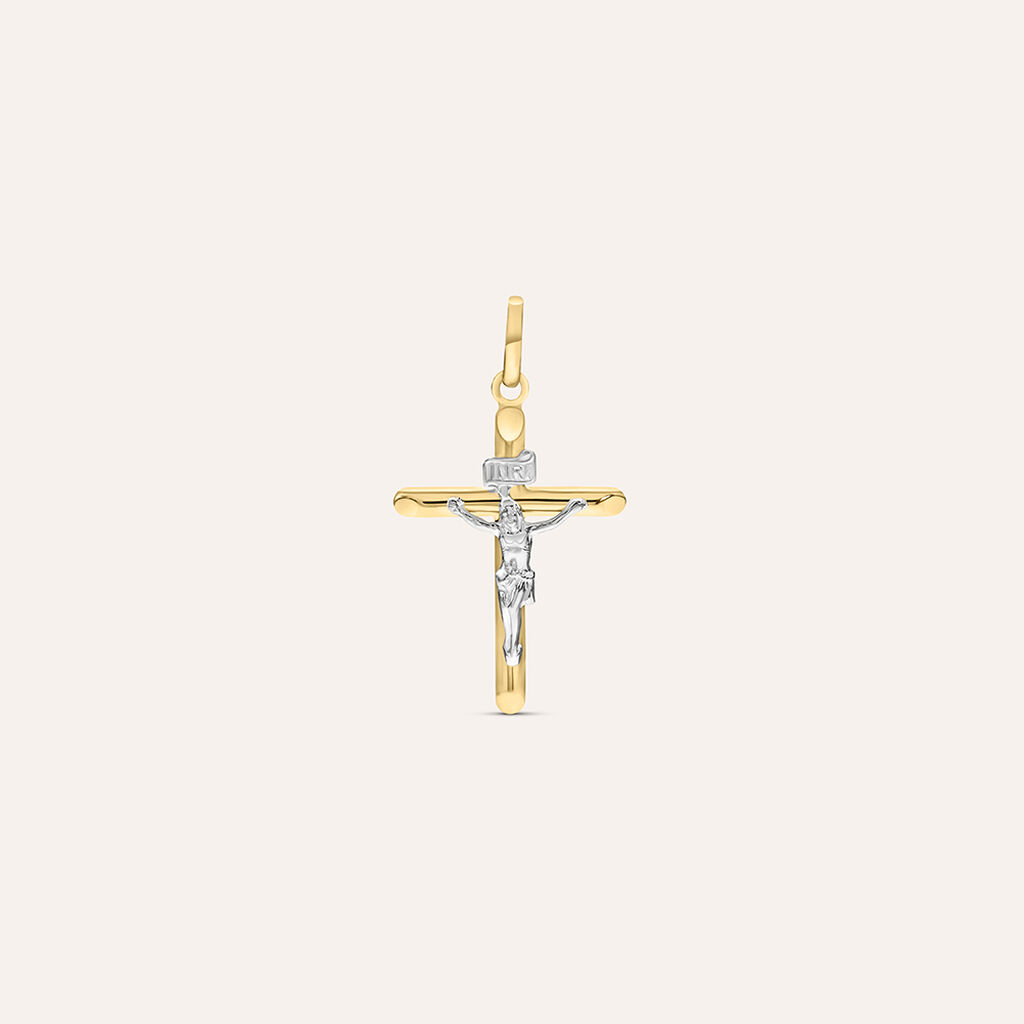 Pendente Religious Gold Oro Bicolore - Ciondoli Unisex | Stroili