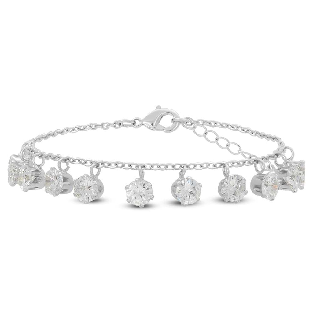 Bracciale Multi Punto Luce Romantic Shine Metallo Cristallo