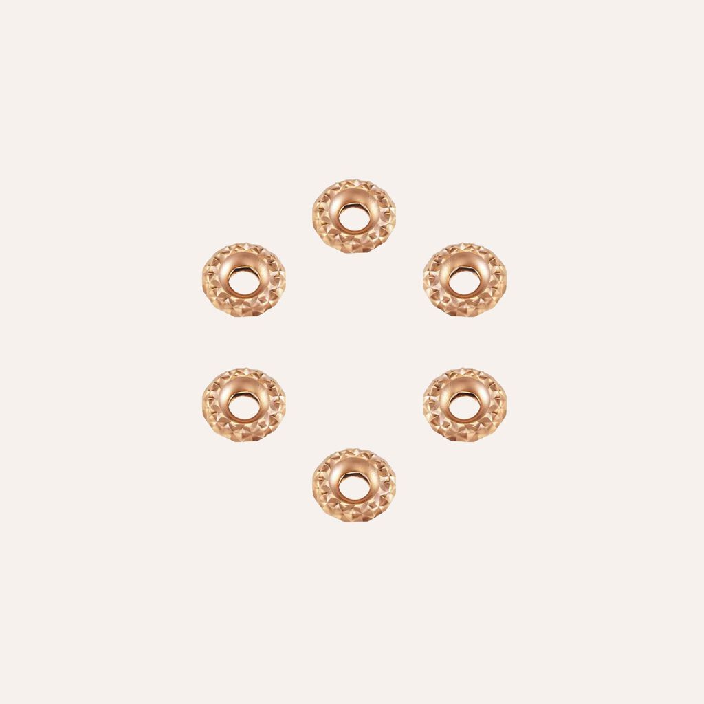 Bead Love Beats Argento Rosa