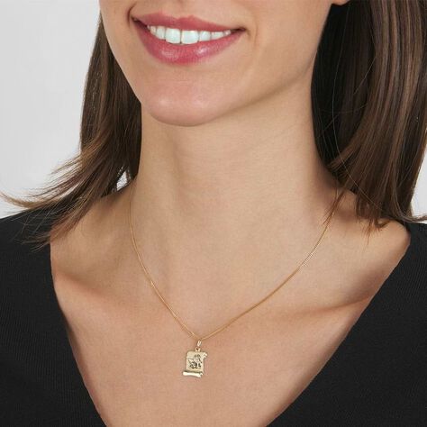 Pendente Holy Oro Giallo - Ciondoli con Incisione Unisex | Stroili