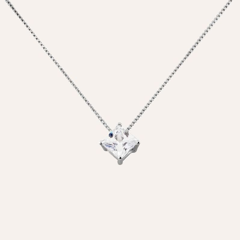 Collana Punto Luce Silver Elegance Argento Rodiato Cubic Zirconia - Collane Punto Luce Donna | Stroili