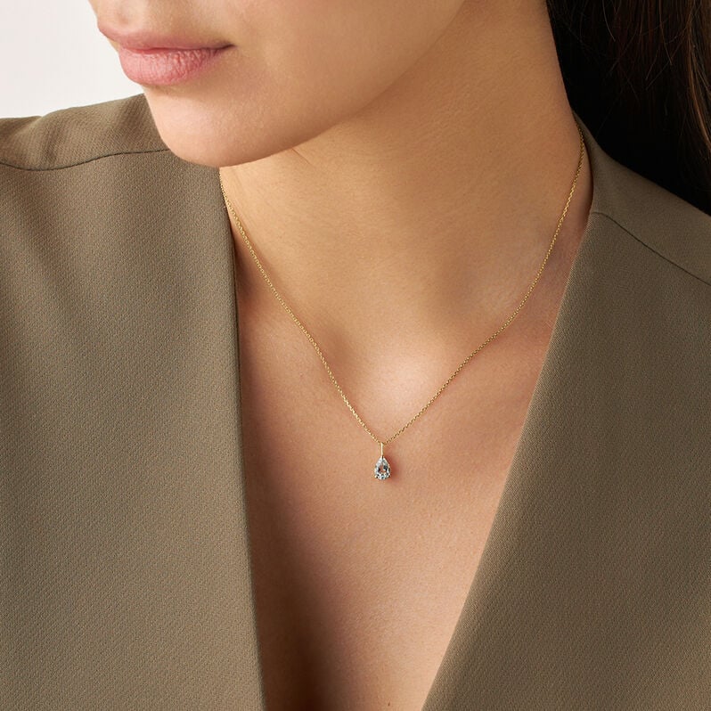 Collana Punto Luce Amélie Oro Giallo Topazio - Collane Punto Luce Donna | Stroili