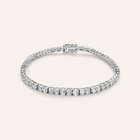 Bracciale Tennis Silver Elegance Argento Rodiato Cubic Zirconia - Bracciali Tennis Donna | Stroili