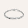 Bracciale Tennis Silver Elegance Argento Rodiato Cubic Zirconia
