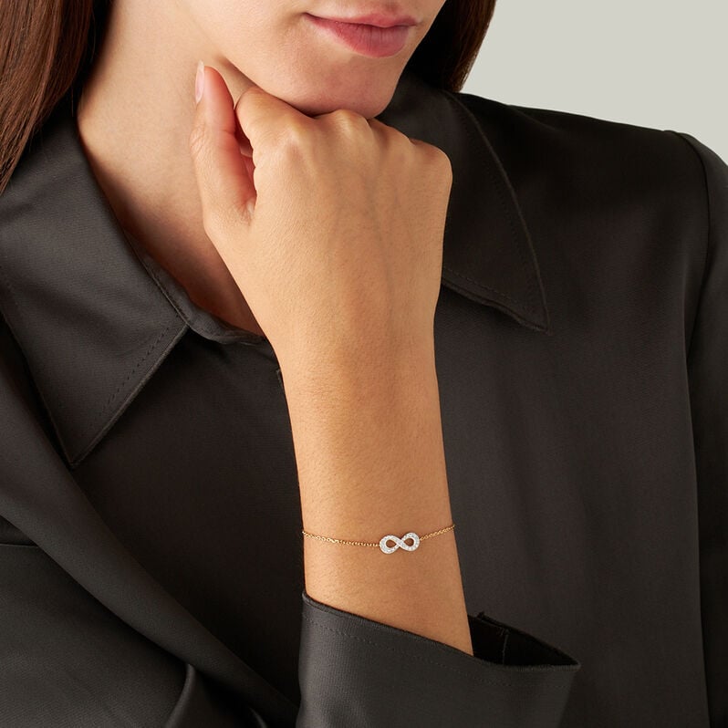 Bracciale Golden Dream Placcato Oro Giallo Cubic Zirconia - Bracciali Amicizia Donna | Stroili
