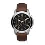 Orologio Cronografo Uomo Fossil Grant quadrante nero FS4813