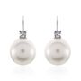 Orecchini Pendenti Silver Pearls Argento Rodiato Perla sintentica Cubic Zirconia