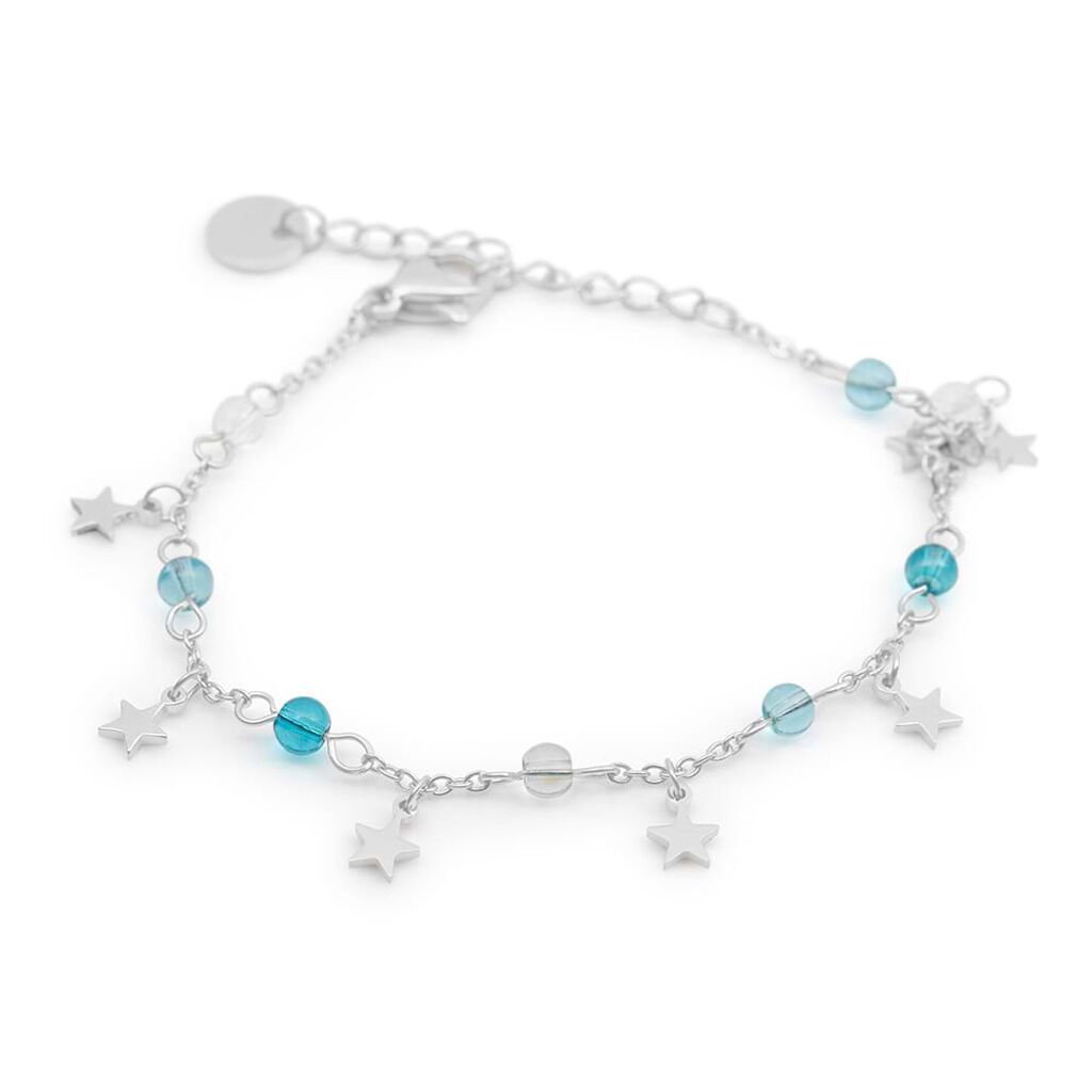 Bracciale Summer Collection Acciaio Azzurro - Bracciali Donna | Stroili